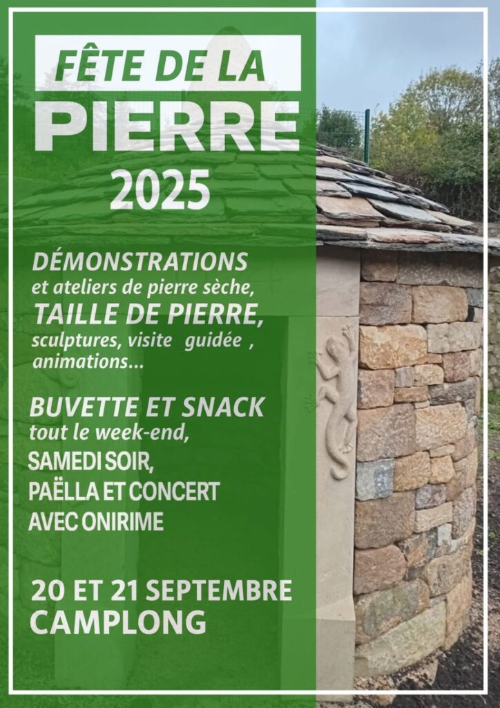 fete de la pierre - Affiche